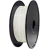 Los mejores  - GEEETECH TPU Filamento flexible 1.75mm Blanco- Impresora 3D Filamento 400g 1 Carrete